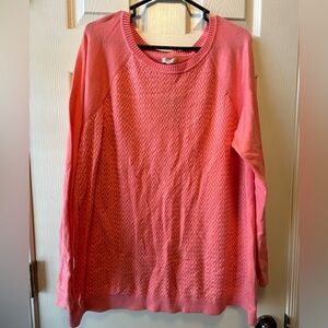 ✨Sonoma Coral Crew Neck Sweater